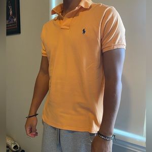 Salmon pink Polo